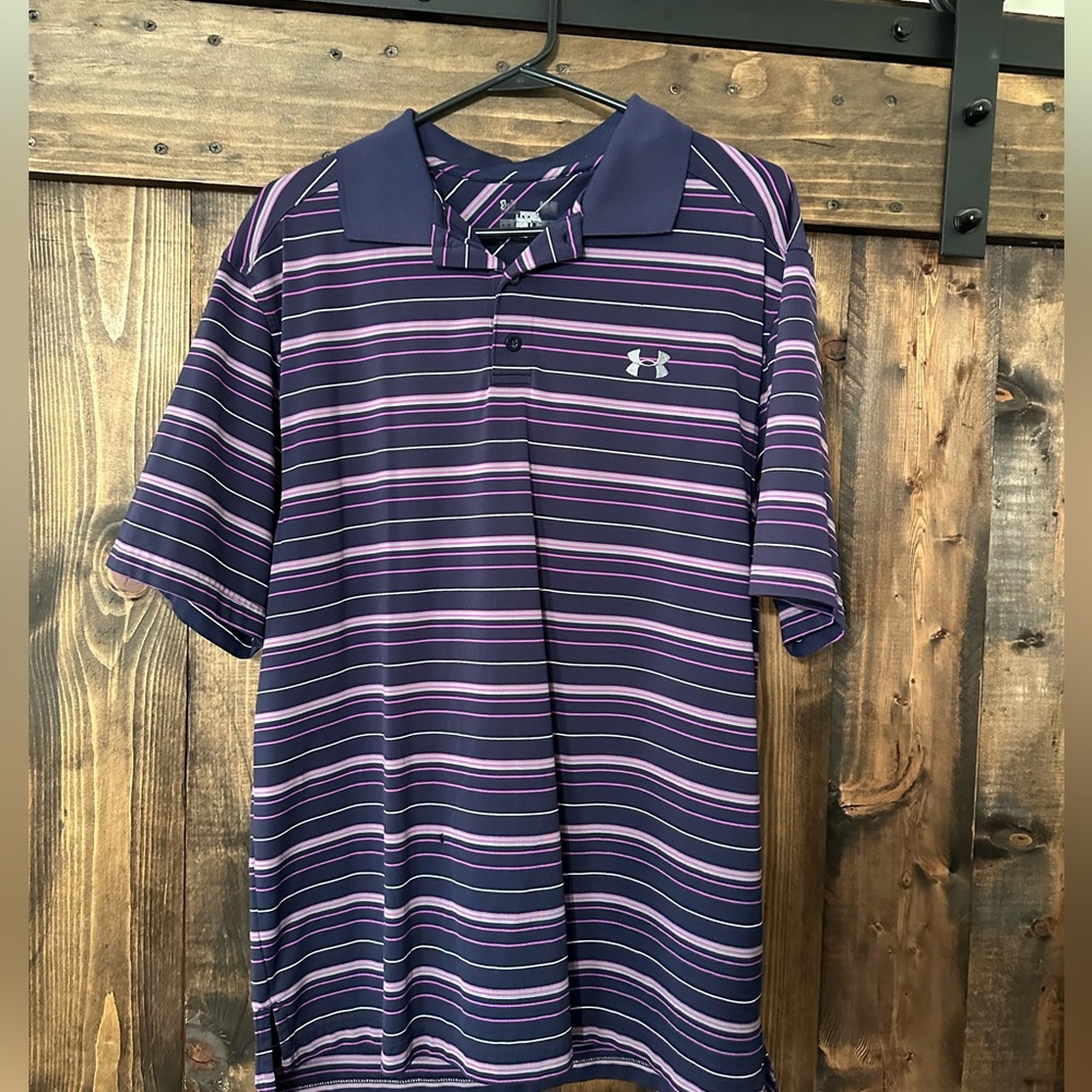 Large under armour polo